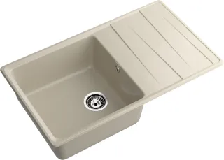 Мойка кухонная GranFest LEVEL LV-860L топаз